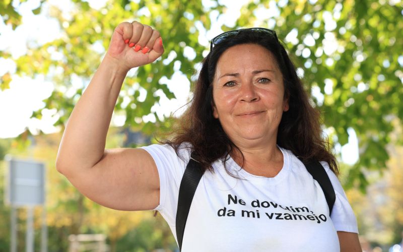 Evelin Tožbar v boju za delavske pravice
