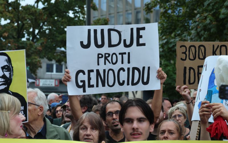 izraelsko-veleposlanistvo, protest