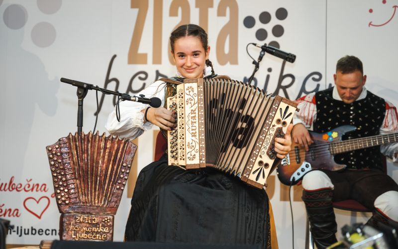 45. Zlata harmonika Ljubečna: Sinja Gračnar absolutna zmagovalka