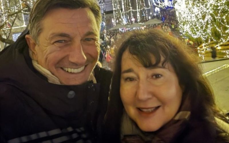 Borut Pahor, Tanja Pečar