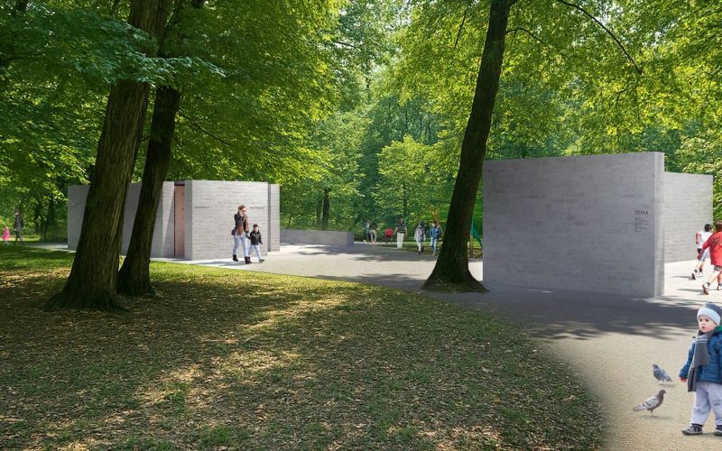mestni park, učilnica na prostem