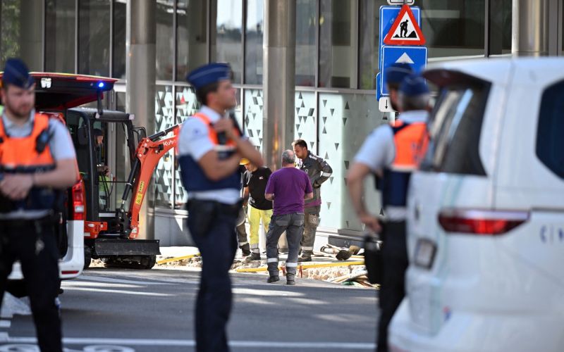bruselj, policija