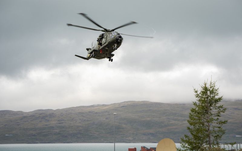 danska vojska, helikopter