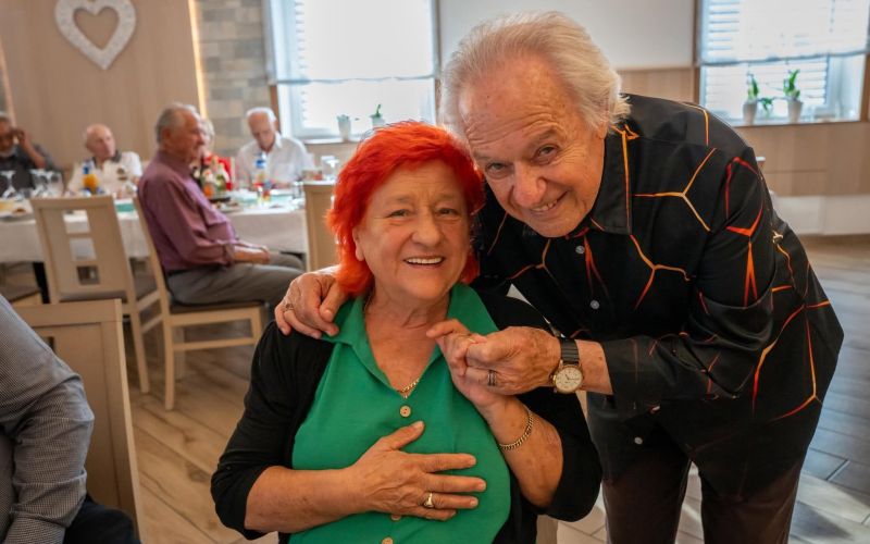 Danes praznujeta Alfi Nipič in Hermina Šegovc. Vse najboljše!