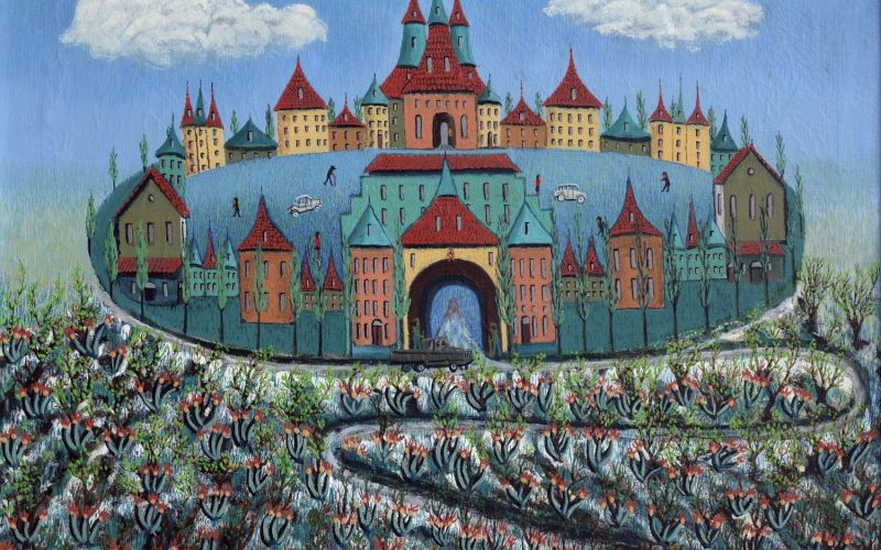 03 Matija Skurjeni, Zacarano mesto, 1975. Olje na platnu, 55x72cm. Zbirka MMS.jpg