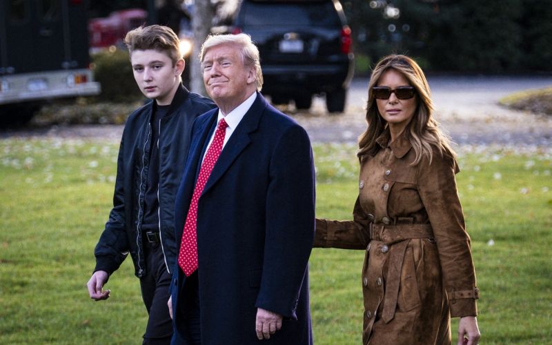 melania-trump, barron-trump