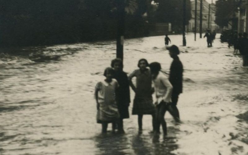poplave 1926, tržaška cesta