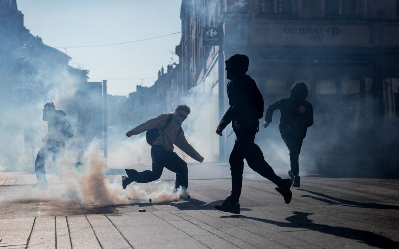 protesti, francija