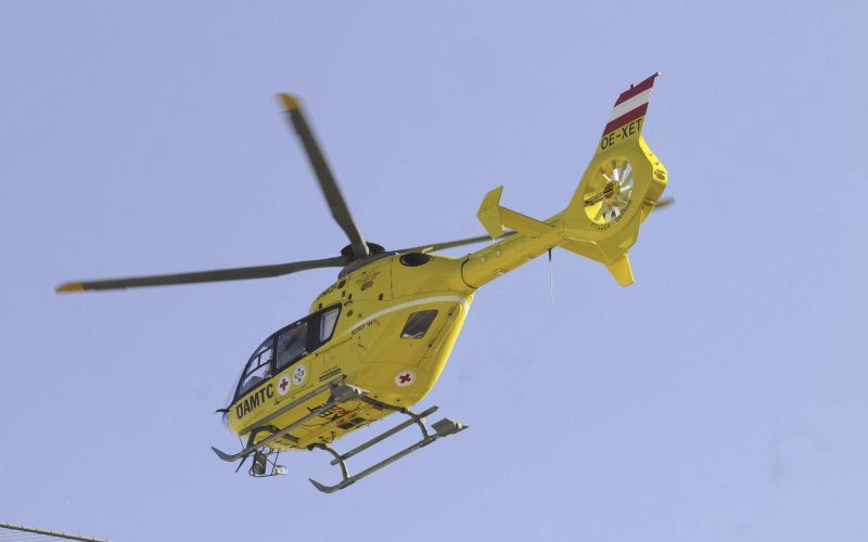 helikopter, avstrija, reševalni
