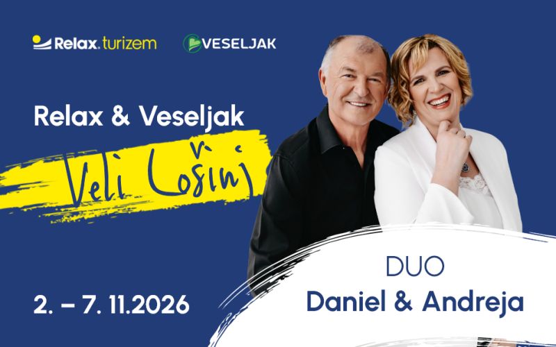 Zadnji dnevi za prijavo! Relax in Veseljak na jesensko razvajanje na Lošinj