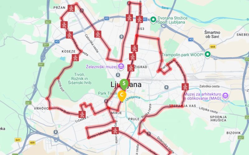 ljubljanski-maraton, zapore