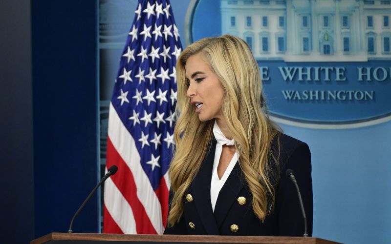 Katie Zacharia Trumpova tiskovna predstavnica