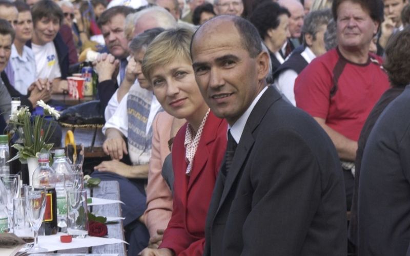 Silva Predalič, Janez Janša