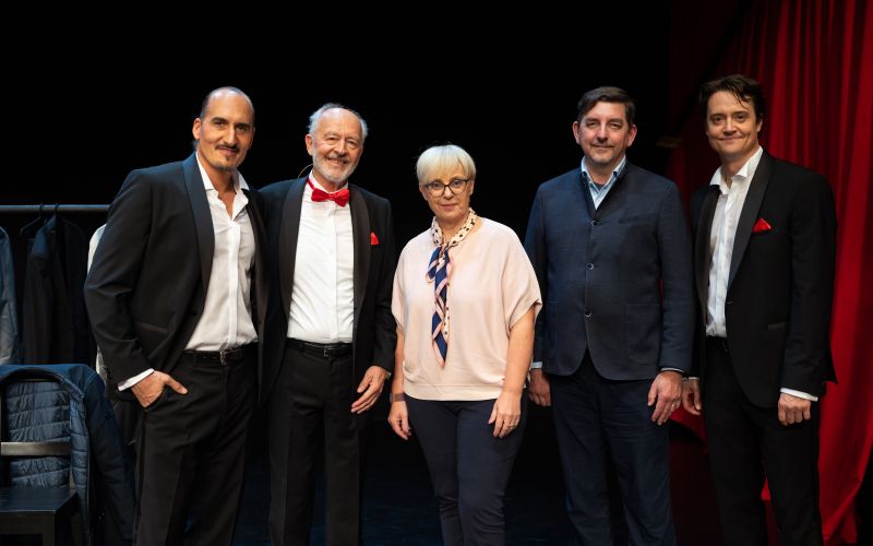 Premiero si je z možem ogledala tudi predsednica Nataša Pirc Musar.