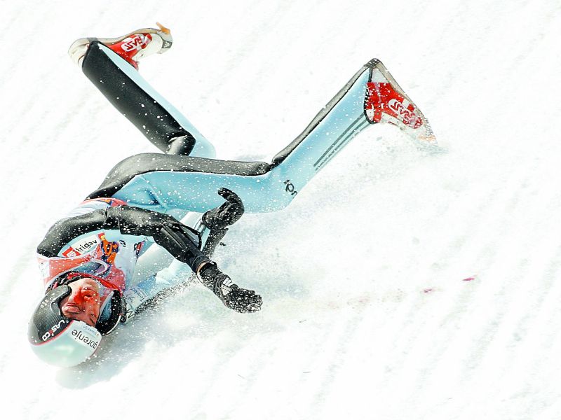 Grd padec mladega Slovenca spomnil na Rogličevo grozo v Planici