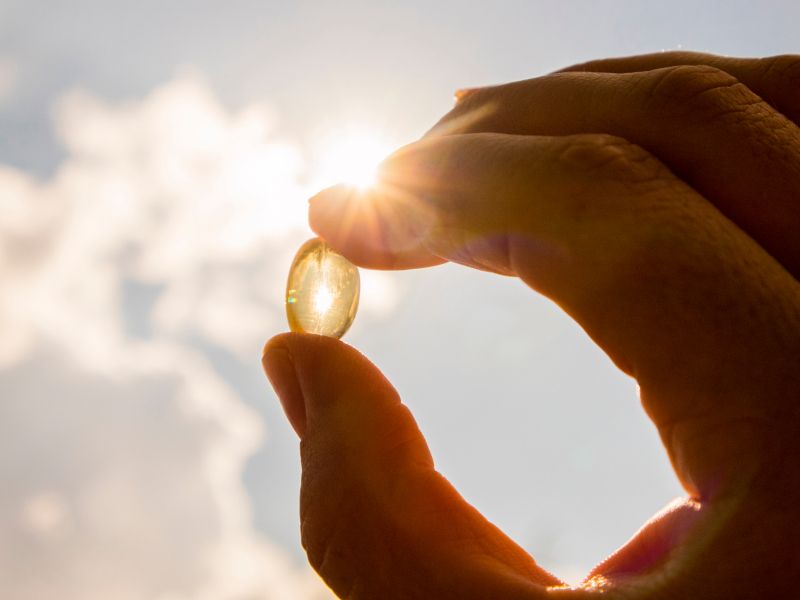 Zaloge vitamina D po dveh mesecih poidejo