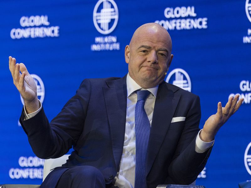 Stavek predsednika Fife, ki bo razdelil nogometni 
