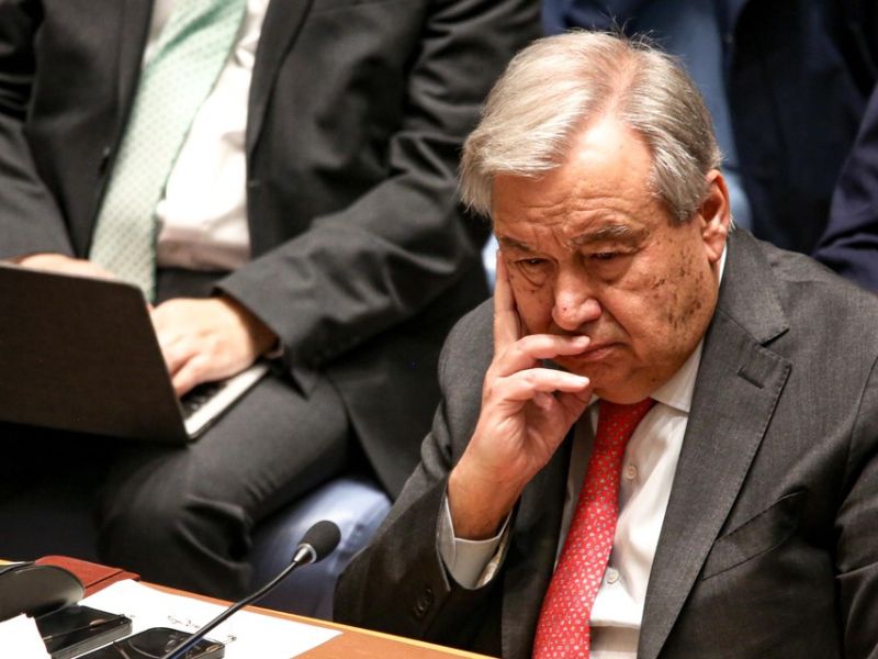 Guterres: Neuspeh pri omejitvi segrevanja na 1,5 stopinje Celzija je moralni neuspeh in smrtonosna malomarnost