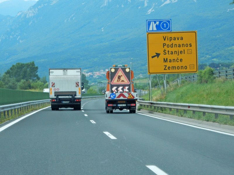 Na vipavski hitri velja nova prometna ureditev