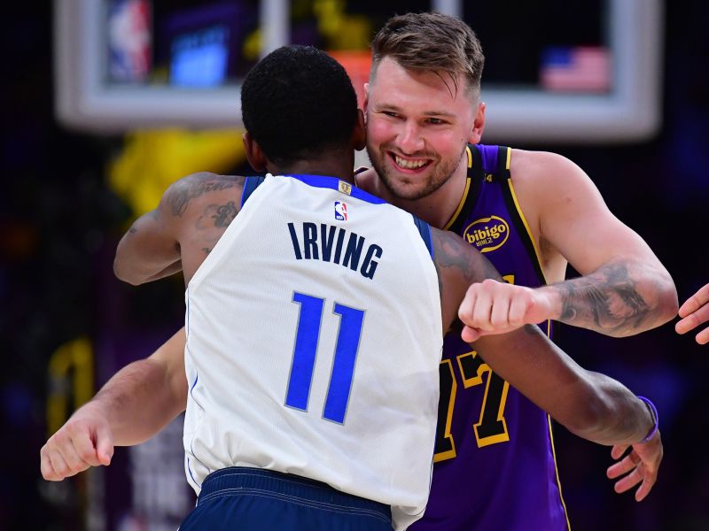 Dončić ob štirih zjutraj klical Irvinga, njun pogovor navduši - prava brata (video)