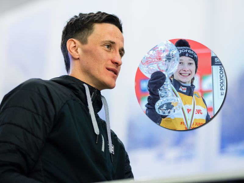 Peter Prevc kot iz topa: "Nika!" Ta odgovor o bratih in sestri navduši