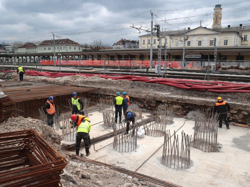 Odobrena evropska sredstva za nadgradnjo ljubljanske železniške postaje