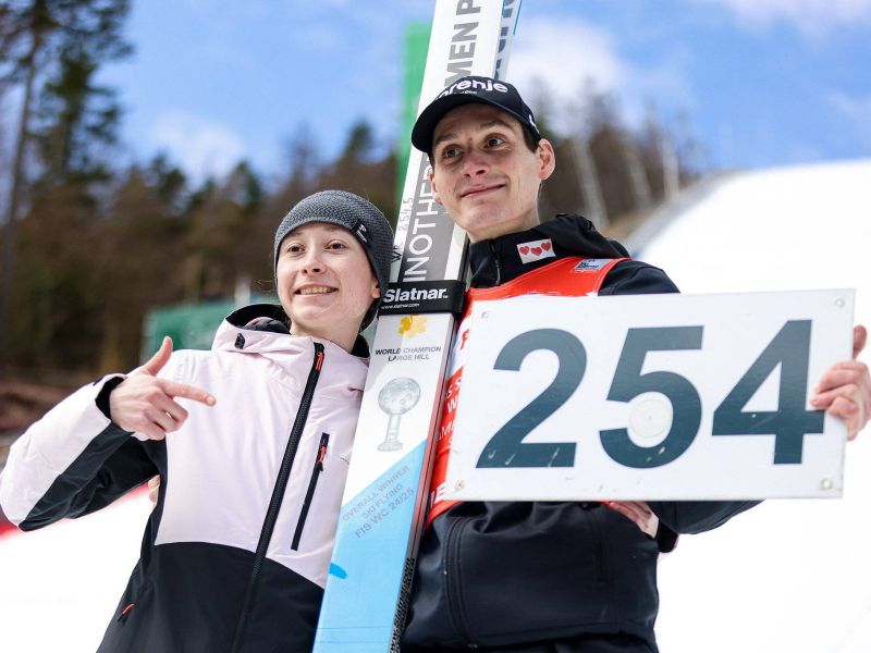 Nika Prevc sama dlje kot pa Srbi, Hrvati in Bosanci skupaj