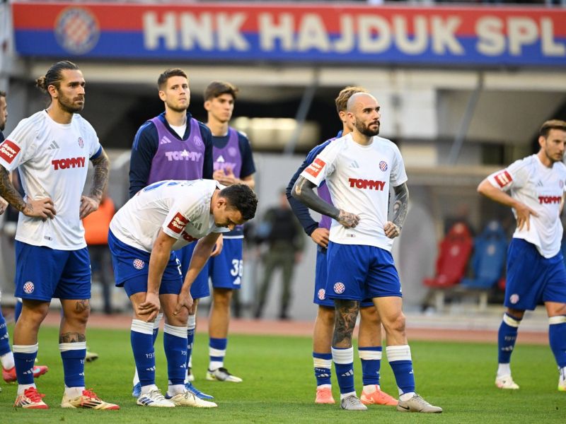 Prej bo nehal ... Kar na Hrvaškem počnejo Hajduku, močno odmeva (foto)