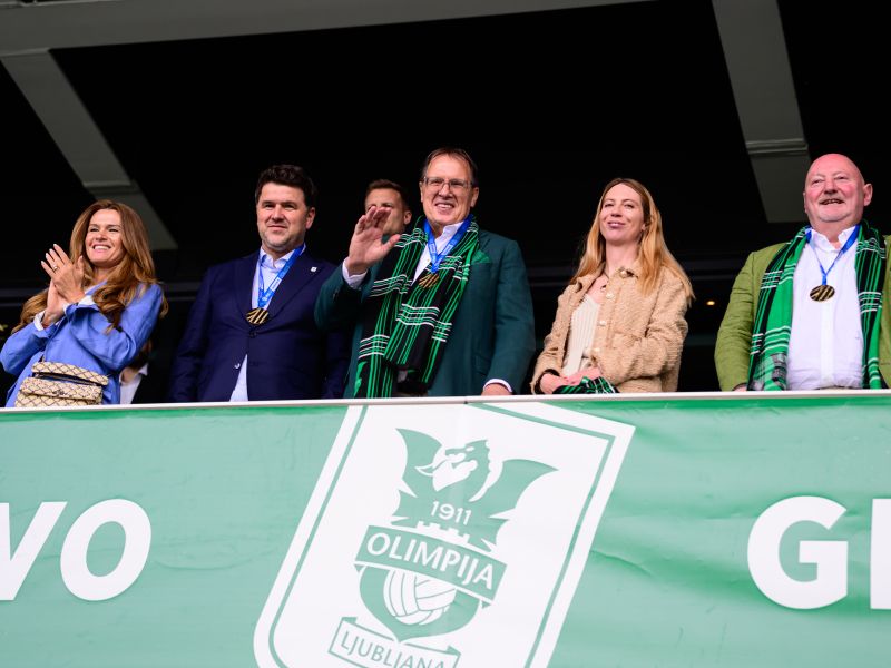 Česa ni povedal predsednik Olimpije. Postavil vprašanja in dal odgovore.