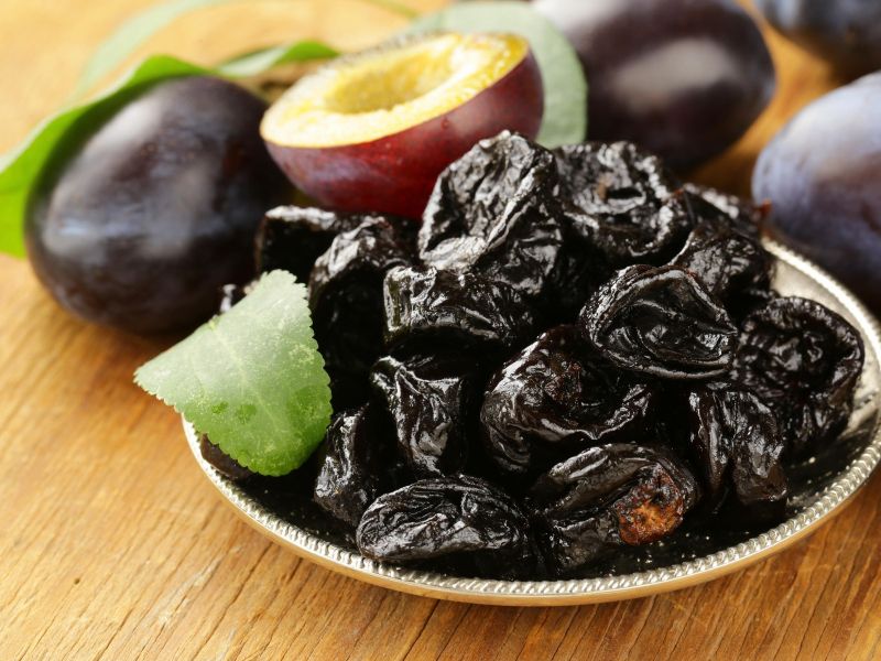 Dieta s suhimi slivami