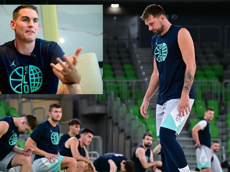 Za Dončića so me zamenjali! Ne, niso te ... Izjemna zgodba trenerja Lakersov v slovenski reprezentanci