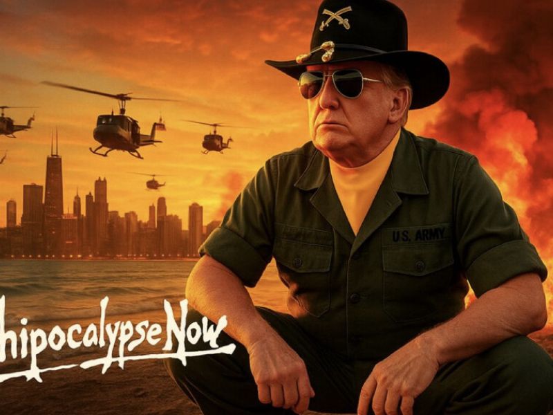 Trumpova grožnja z uporabo vojske v Chicagu sprožila politični vihar