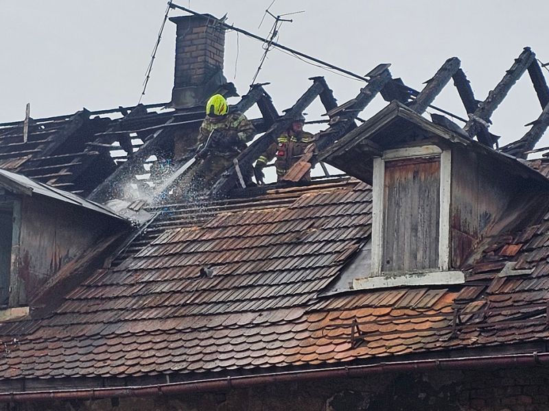 Zagorelo v večstanovanjski hiši v Mariboru