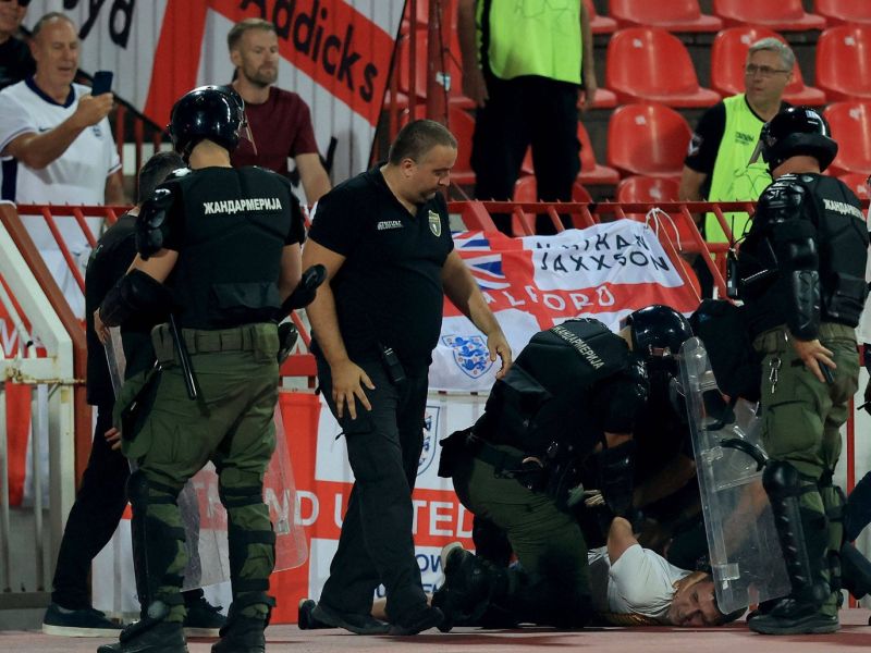 Neugodni prizori na Marakani: Katastrofa Srbov in pretep med navijači