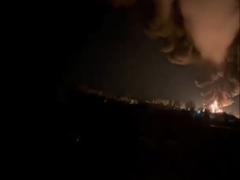 Ukrajina napadla z več kot 200 droni, tarči tudi Moskva in Sankt Petersburg