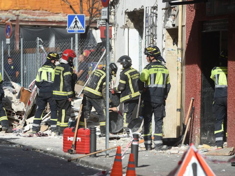 V madridski četrti odjeknila eksplozija, več ljudi je poškodovanih