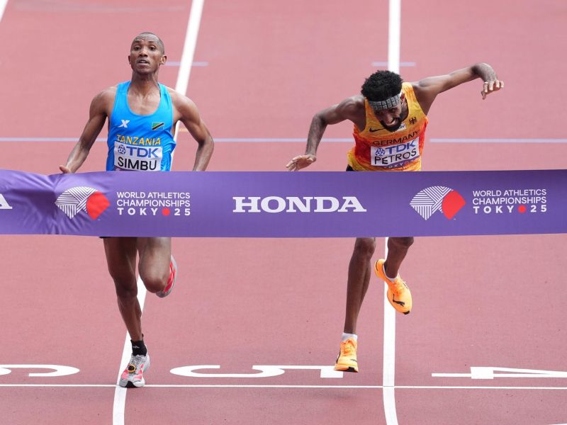 Dramatično jutro v Tokiu: Petros in Simbu v cilj z istim časom, odločil fotofiniš