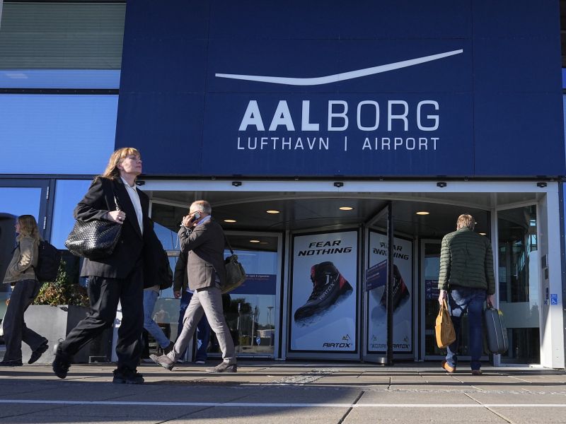 Droni znova preletavajo danska letališča