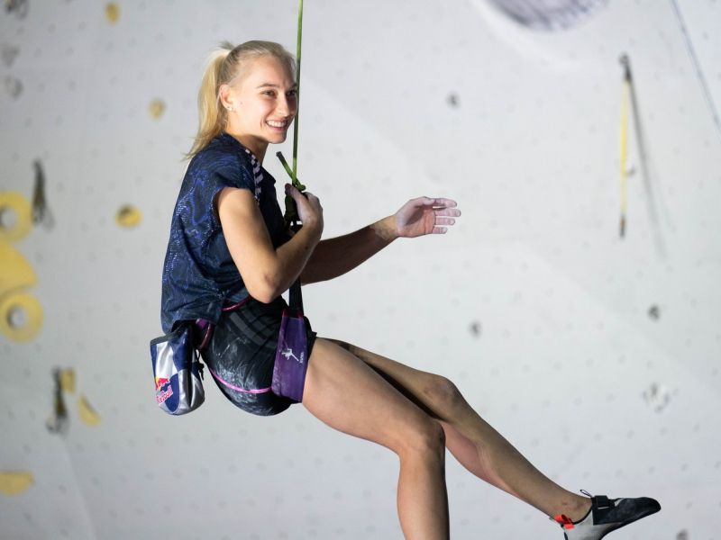 Slovenski praznik plezanja: Garnbret zlata, Rekar srebrna