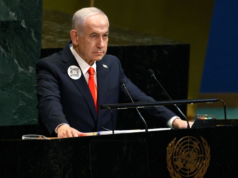 Netanjahu pred prazno dvorano ZN ponavljal, da ni genocida