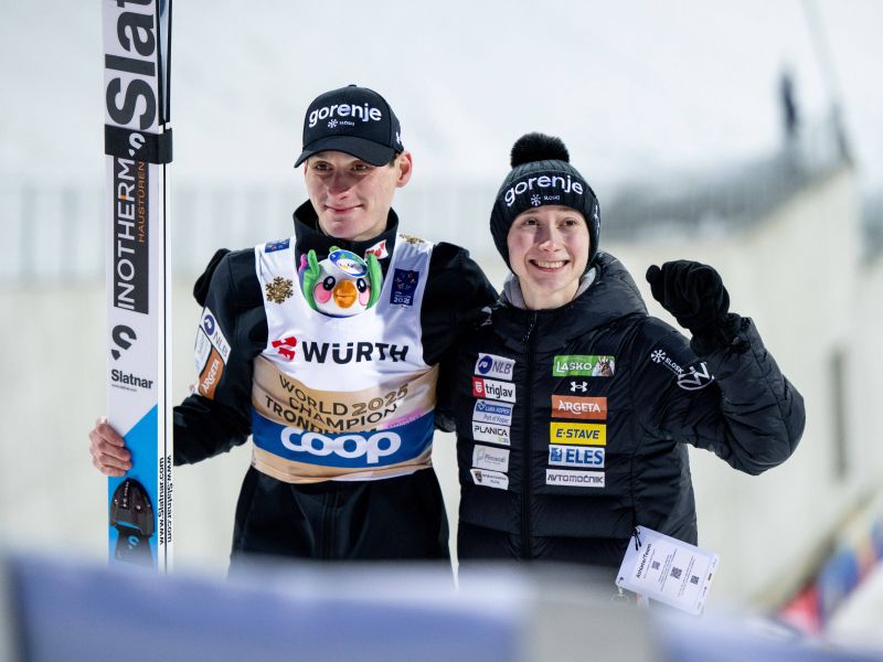 Slovenski skoki imajo na grbi veliko breme. Bosta Domen in Nika vzdržala?