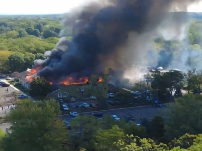 Veteran iraške vojne zažgal mormonsko cerkev