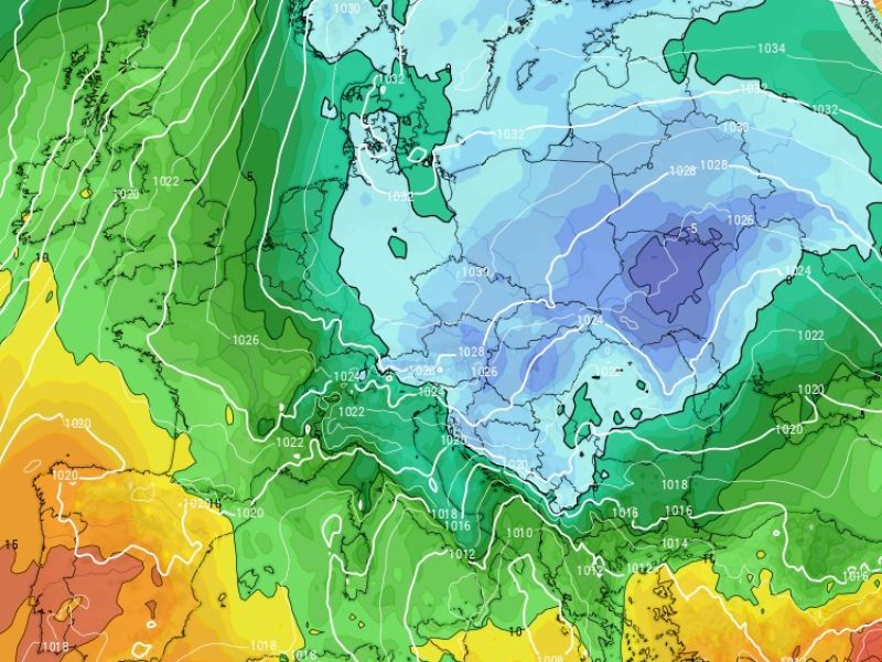 Zima prihaja pred koledarsko jesenjo: konec tedna temperature blizu ledišča