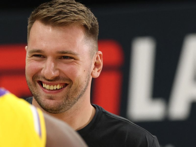 Dončić treniral v majici z norim napisom - sporočilo je obnorelo vse (foto)