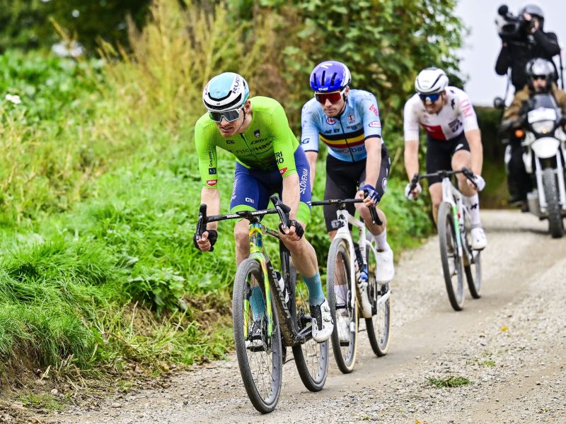 Matej Mohorič osvojil bron na svetovnem prvenstvu v vožnji po makadamu na Nizozemskem