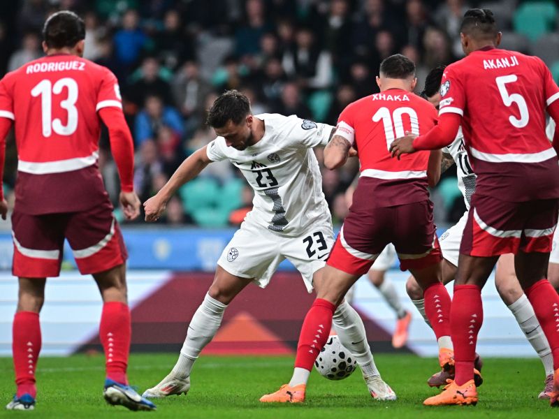 Slovenija le do točke proti Švici, Kosovo do velike zmage na Švedskem