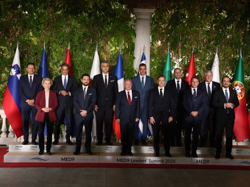 Golob po vrhu MED9: Ključ do konkurenčnosti so inovacije in zeleni prehod