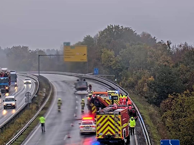 Zaradi hude prometne nesreče zaprt del gorenjske avtoceste
