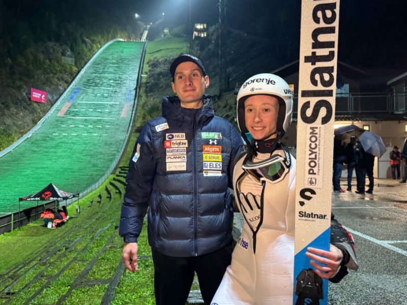 Nika Prevc razbila tekmice, po naslovu pa takole kritizirala - sebe