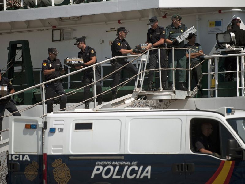 Spektakularna akcija: Policija zasegla 6,5 tone kokaina